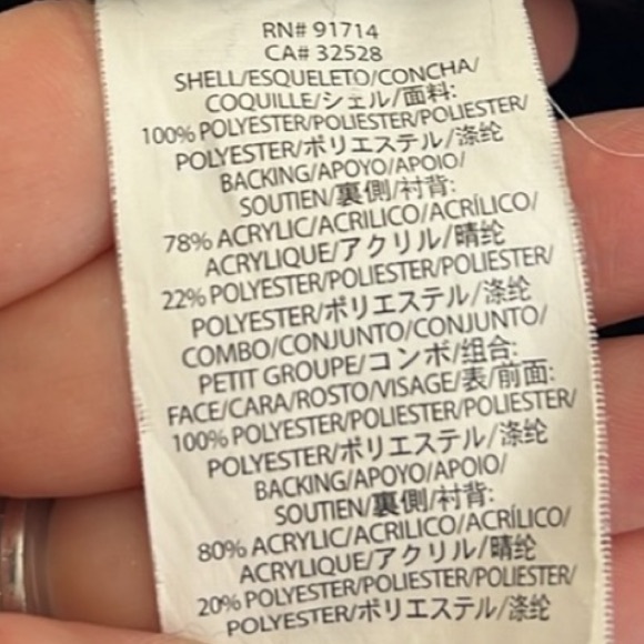 Armani Exchange suede shearling hooded soft fur fleece lined jacket coat - Picture 7 of 7